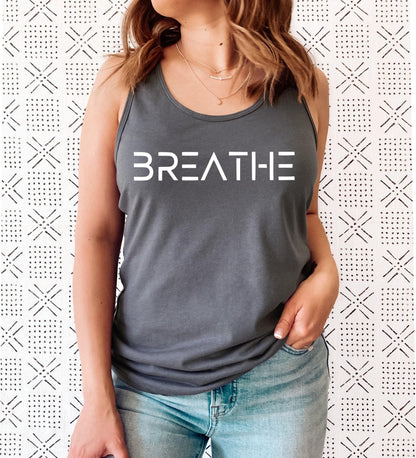 BREATHE Yoga Tank Top