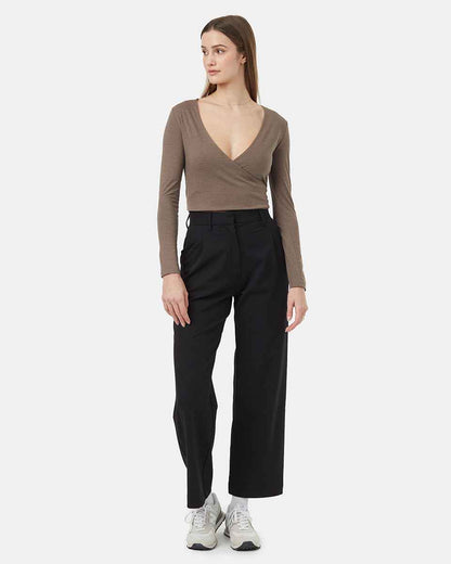 TreeBlend Wrap Top