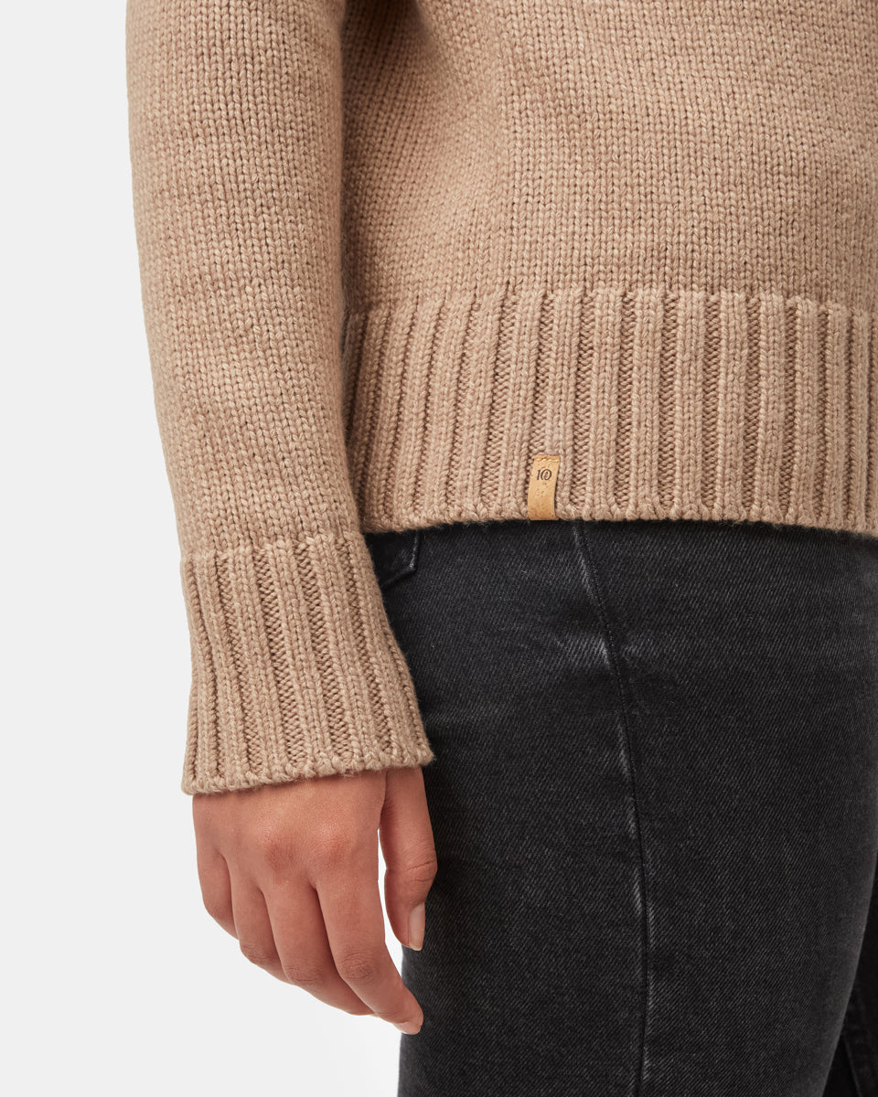 Highline Rollkragenpullover aus Wolle