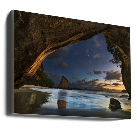 Wandbild Cathedral Cove