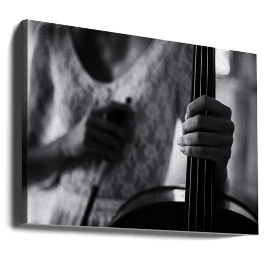 Wandkunst-Pause für das Cello
