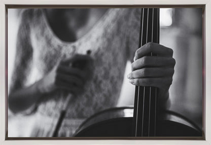 Wall art break for the cello