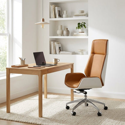 Cartagena Premium Two-Tone Leather Office Chair