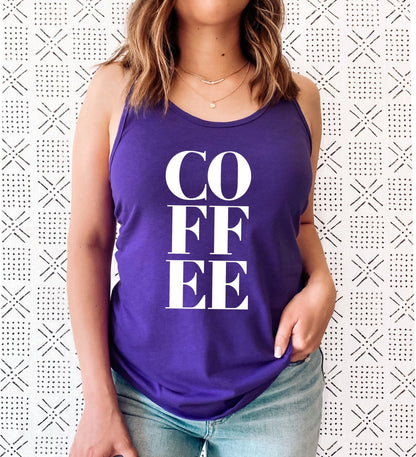 Coffee Racerback Tank Top