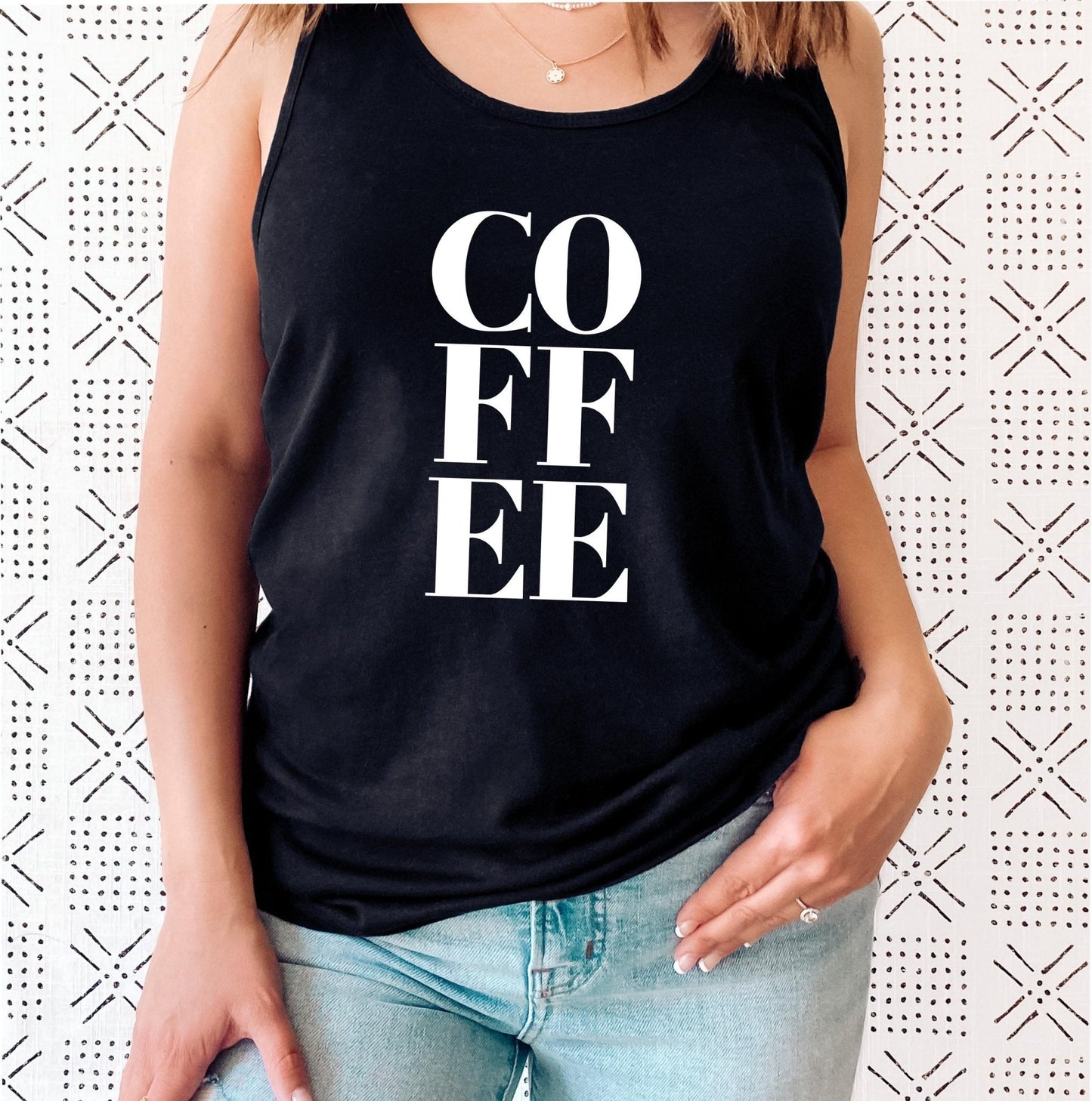 Coffee Racerback Tank Top
