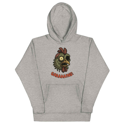 Halloween Zombie Chicken Unisex Bunny Hug (hoodie)