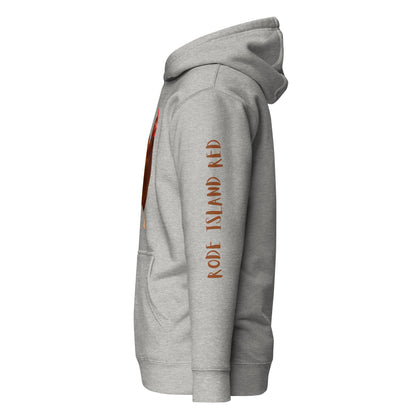 Rhode Island Red Unisex Bunnyhug (hoodie)