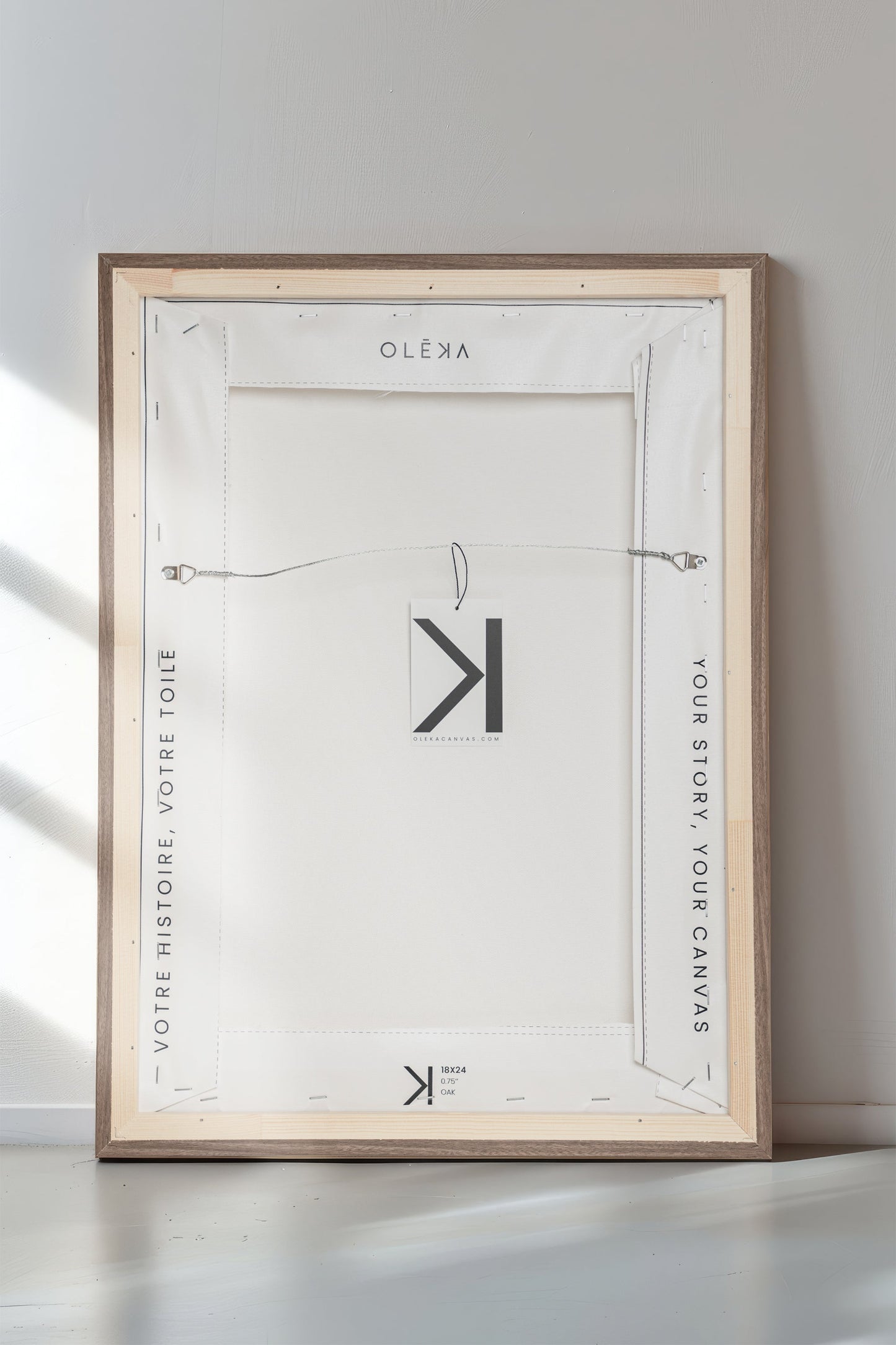 SAVEURS D'ÉTÉ, Oeuvre sur toile étirée
