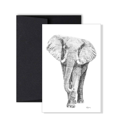 Elephant greeting card