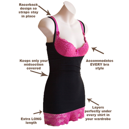 NAVY BLUE Nursing Tank Top - Cotton