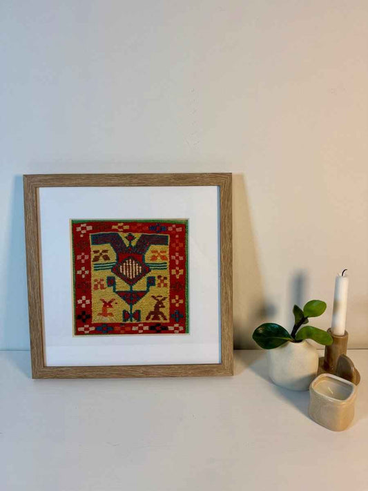 Framed Azerbaijan Kilim No.3