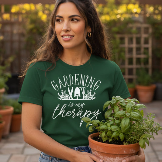Gardening Is My Therapy T-Shirt