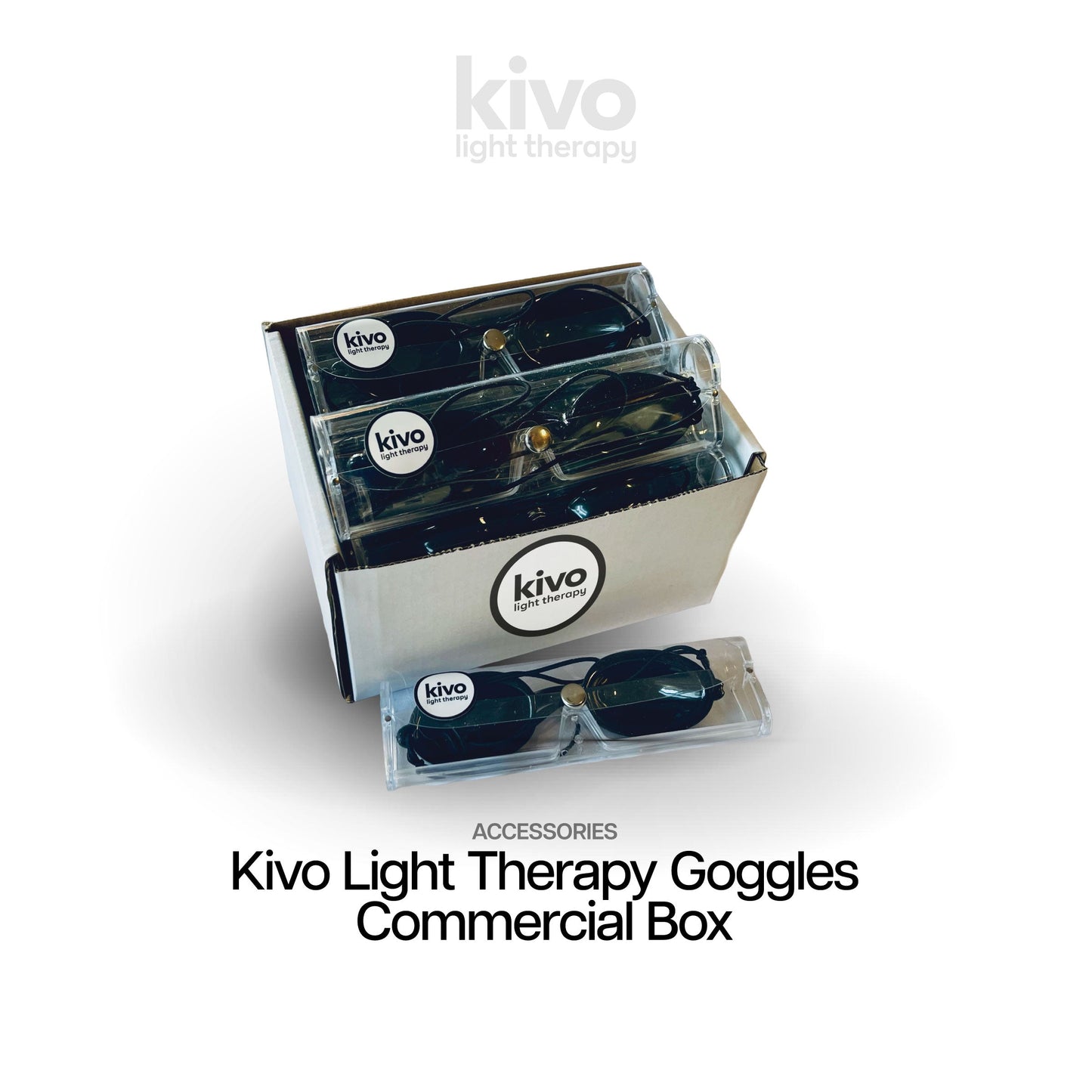 Kivo Goggles: Blue, NIR, and Light Therapy Eye Goggles