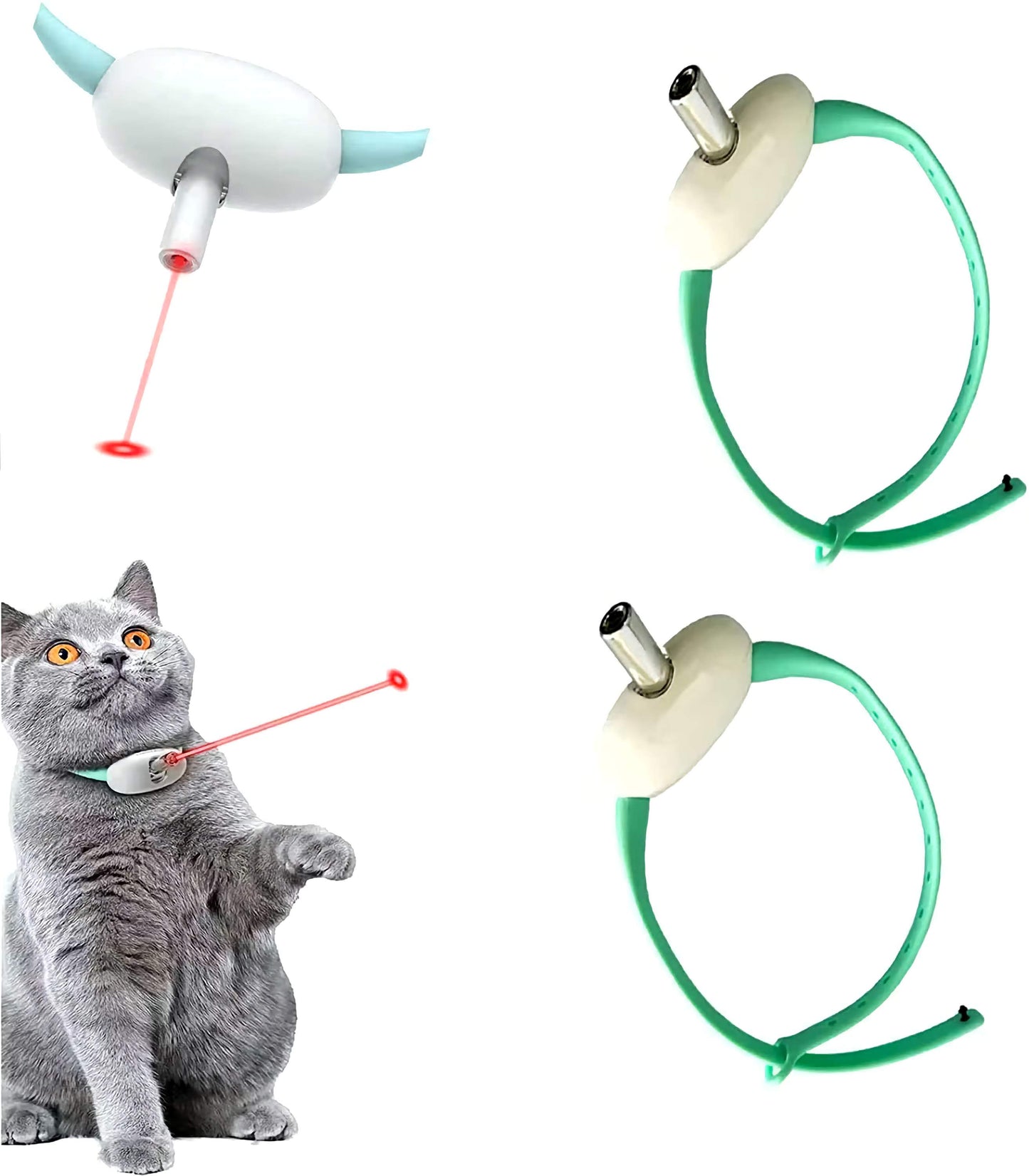 Cat Laser Collar Toy
