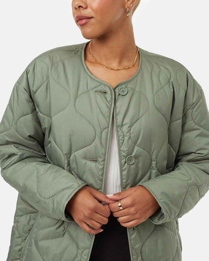 Quilted Cloud Shell Jacket
