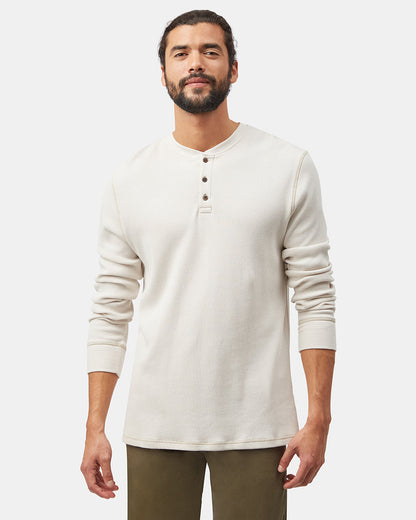 TreeWaffle Henley Langarmshirt