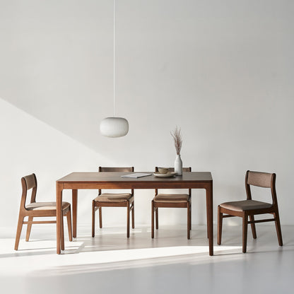 Hobro Dining Set: Acacia Wood Table & Chairs