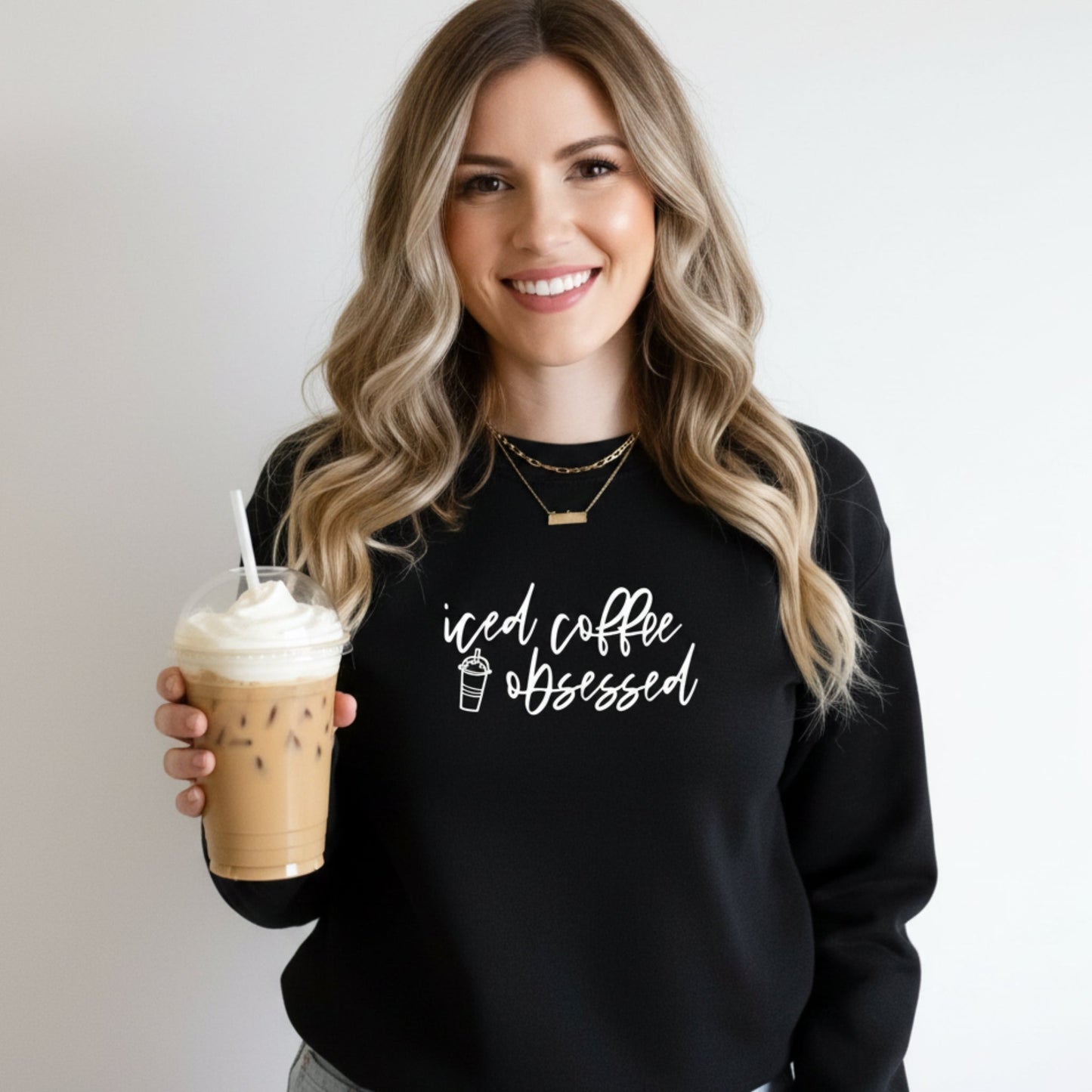 Iced Coffee Obsessed Sweatshirt