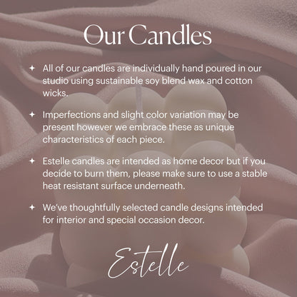 Handmade Knot Candle: Trendy Vegan Home Decor