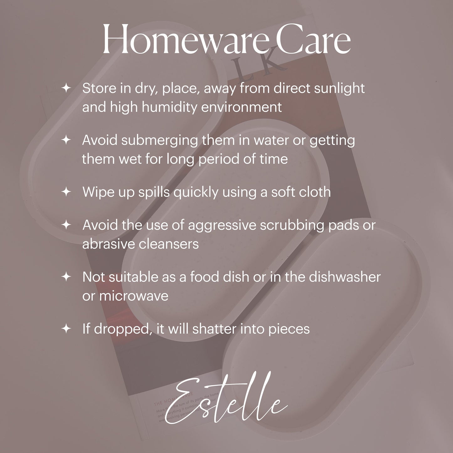 Geometric Jesmonite Candlestick Holder: Minimalist 3-Candle Centerpiece