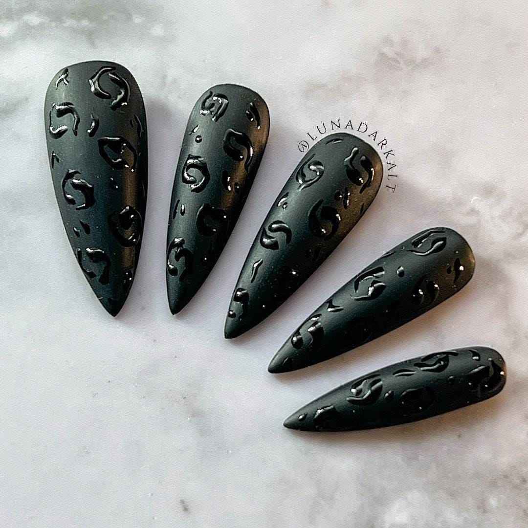 Black on Black: Leopard