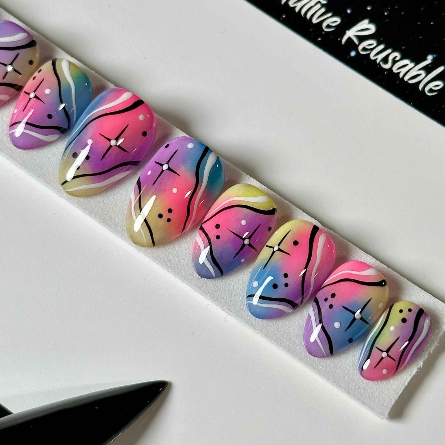 Neon Rainbow Sky
