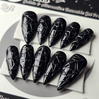 Flash Glitter Spiderweb - Glossy