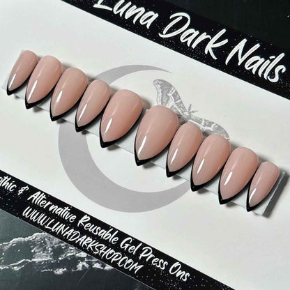 Black and Nude Skinny French