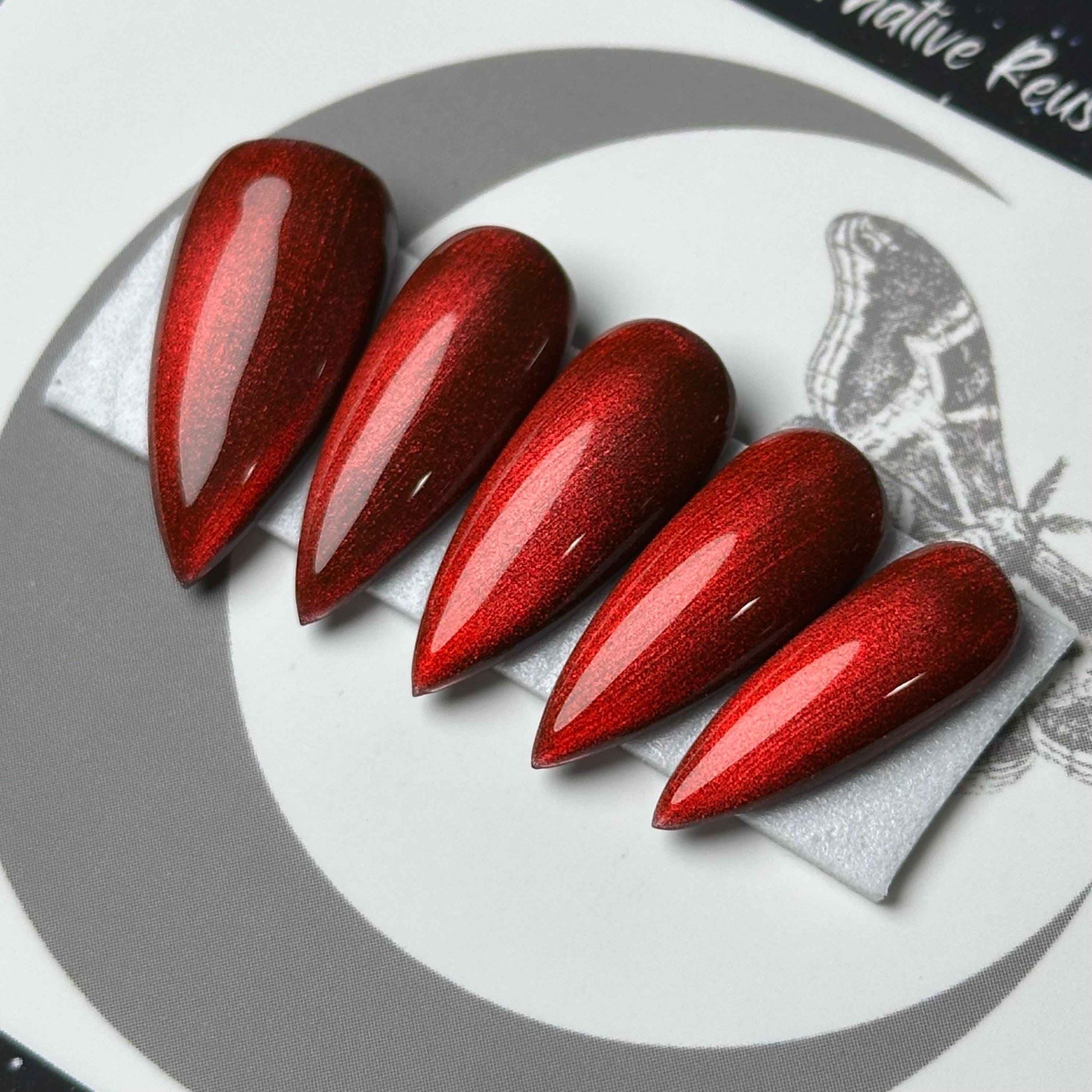 Red Christmas Glass