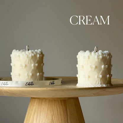 Cake Candle | Trendy Handmade Decoration