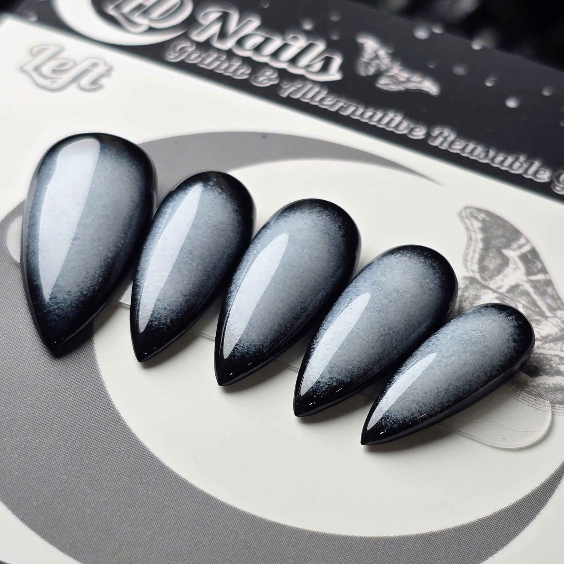 Eclipse Aura Press On Nails
