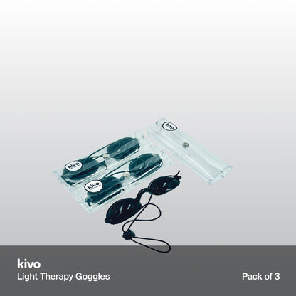 Kivo Goggles: Blue, NIR, and Light Therapy Eye Goggles
