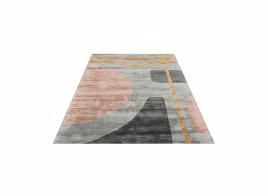 Kyoto Sunset Modernist Rug