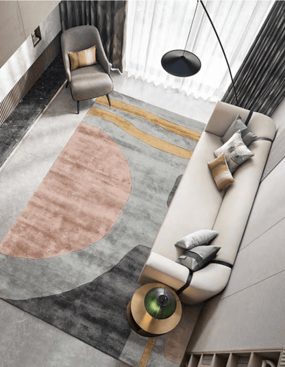 Kyoto Sunset Modernist Rug