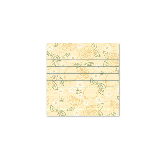 Yellow Lemon Sticky Notes