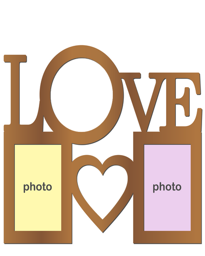 16X20 Collage-Leinwand Foto Liebe