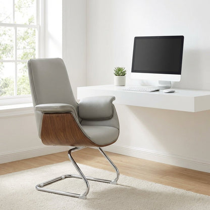 Malmö Premium Leather Visitor Chair