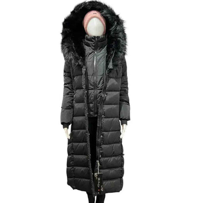 Manteau long et chaud