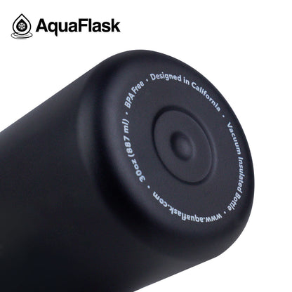 Aqua Flask Becher – Vakuumisolierter Reisebecher aus Edelstahl 887ml (30 oz)