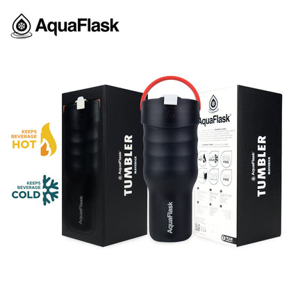 Aqua Flask Becher – Vakuumisolierter Reisebecher aus Edelstahl 887ml (30 oz)