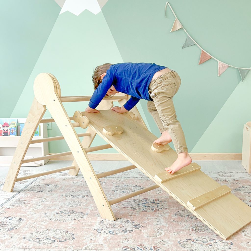 CRANBERRY CLIMBER - Montessori Wooden Triangle