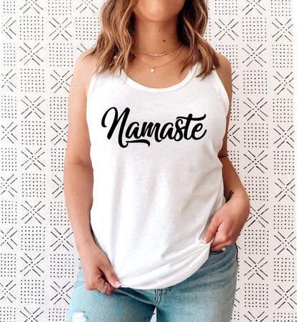 Namaste Racerback Tank Top