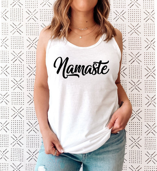 Namaste Racerback Tank Top