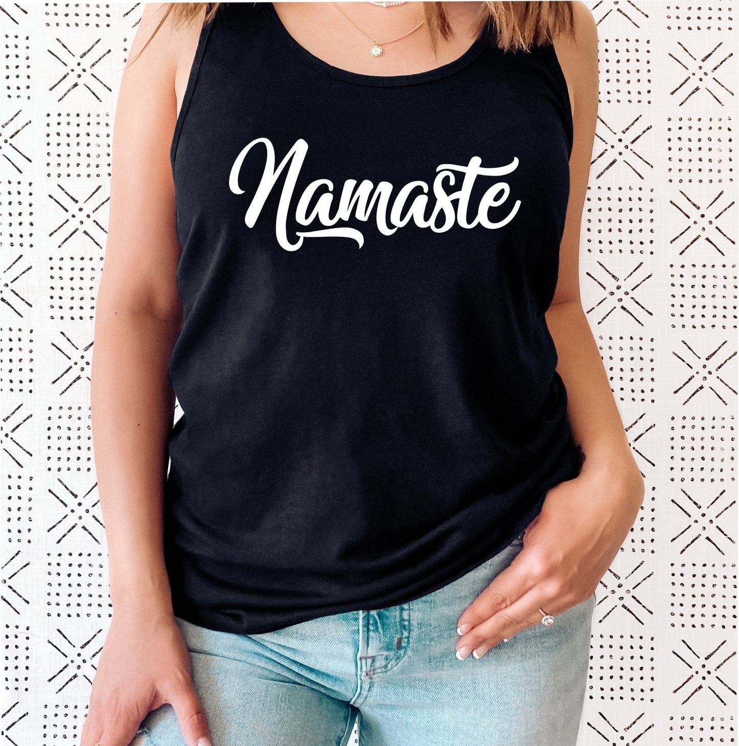 Namaste Racerback Tank Top