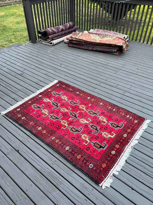 Persian Baluch Rug | 4' 7" x 3' 3"