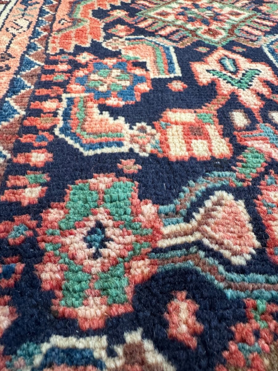 Persischer Hamadan Läufer Teppich | 3' 3" x 9' 5"
