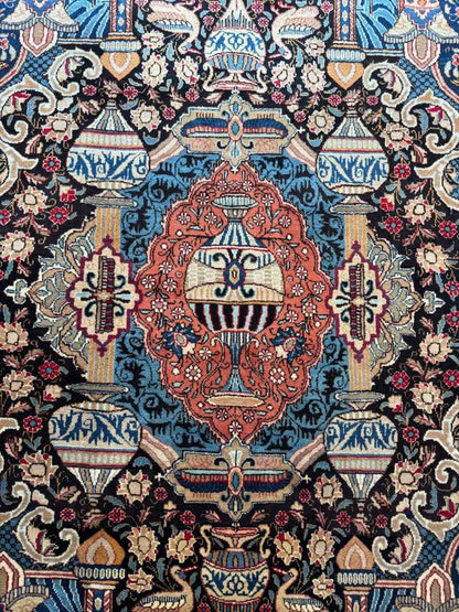 Persian Kashmar Rug | 6' 7" x 9' 4"