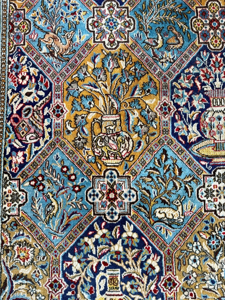 Persian Qum Rug | 7' 3" x 11' 2"