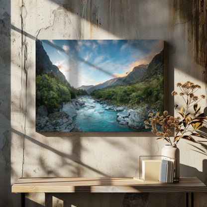 Wall art copland river