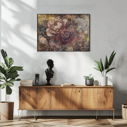 Wall art Flower Floral Art Illustration Wallart 096